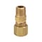 Thrifco Plumbing No. 68-C 1/4 Inch x 1/8 Inch Lead-Free Brass Compression MIP Adapt 4401087 - alternate 2